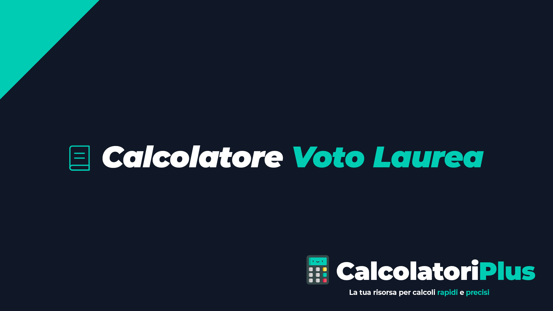Voto Laurea Con Media Del 26 Calcolo Voto di Laurea: Calcola il tuo voto finale con precisione